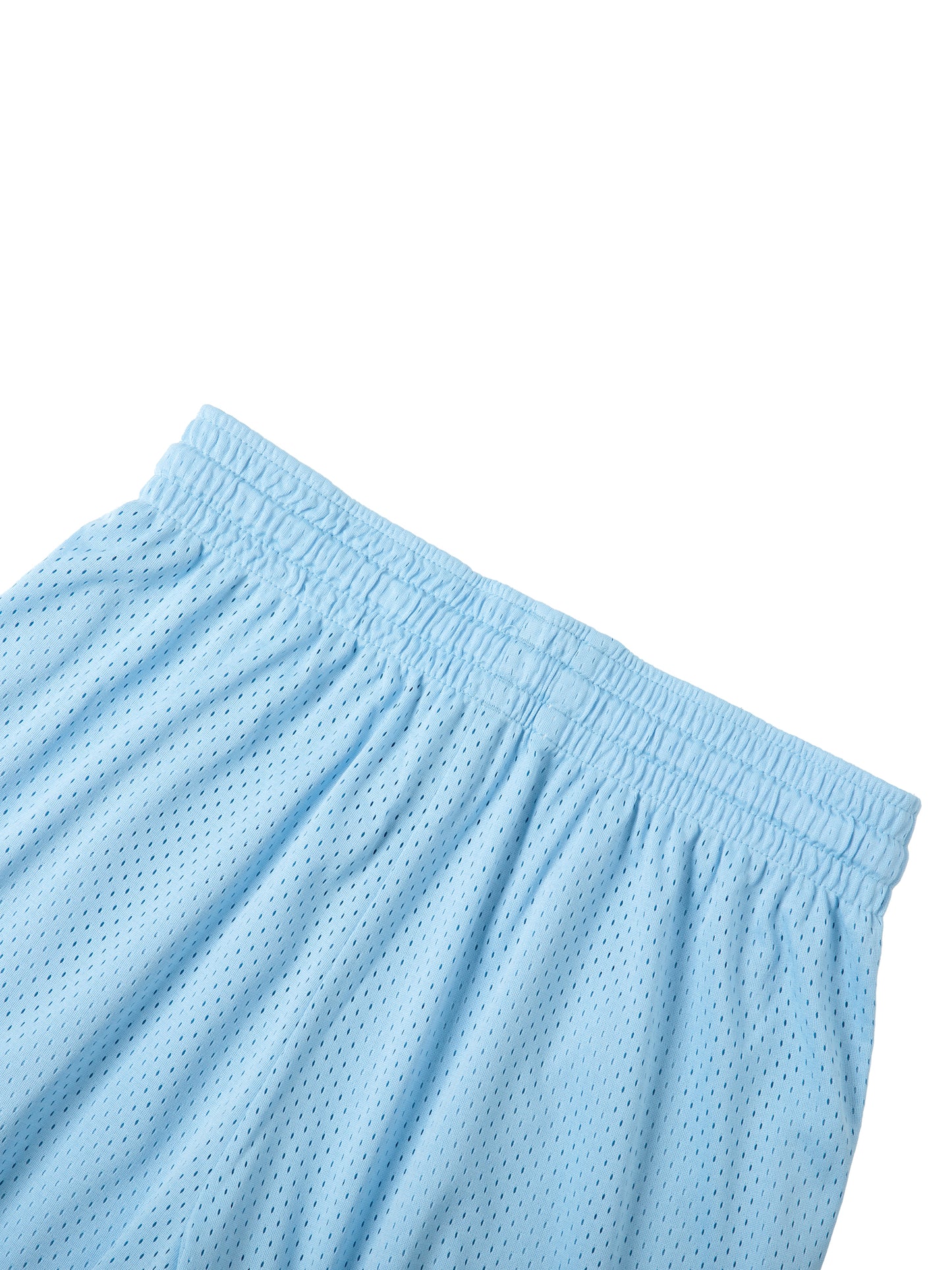 mesh drawstring shorts