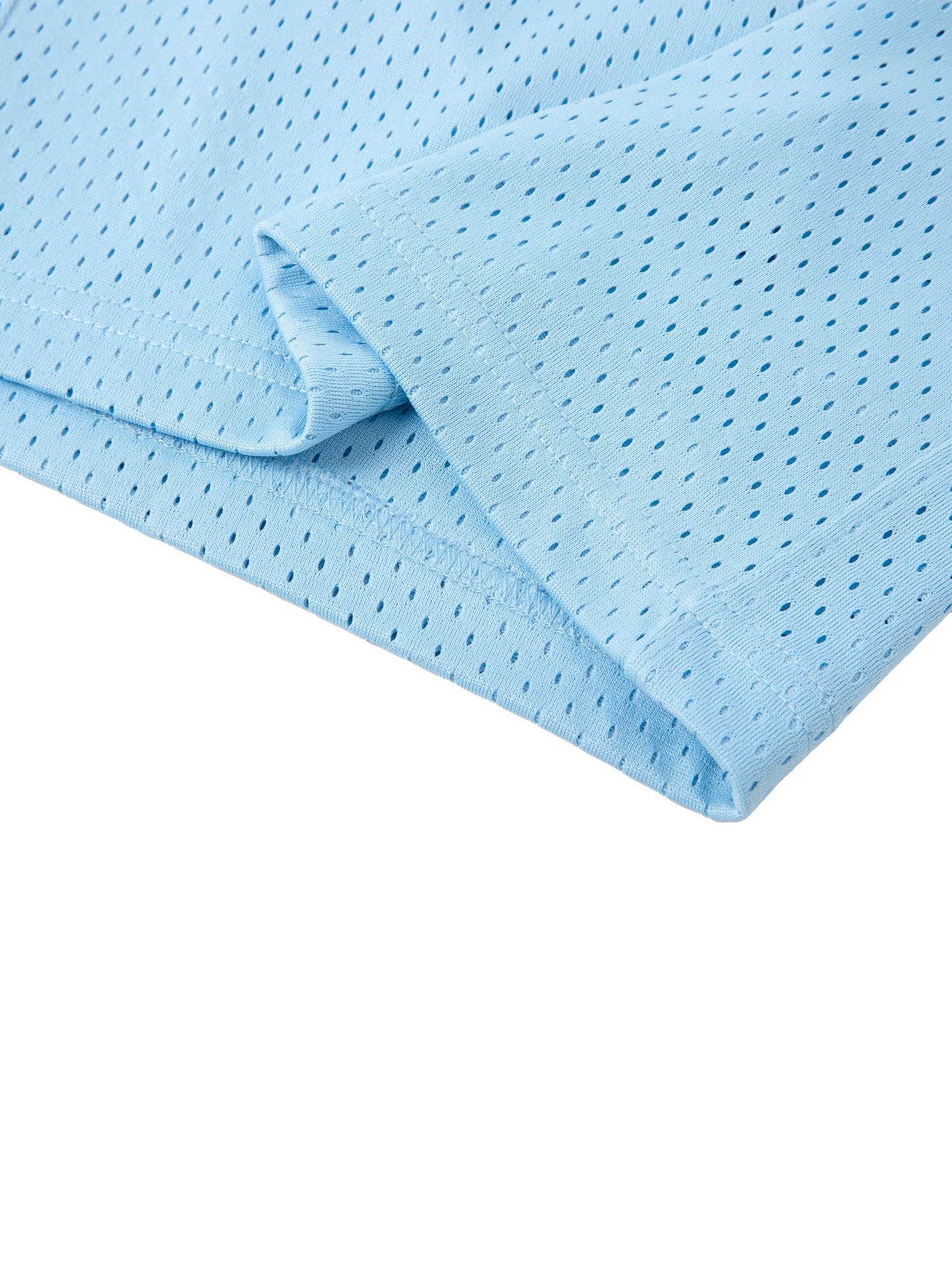 mesh drawstring shorts