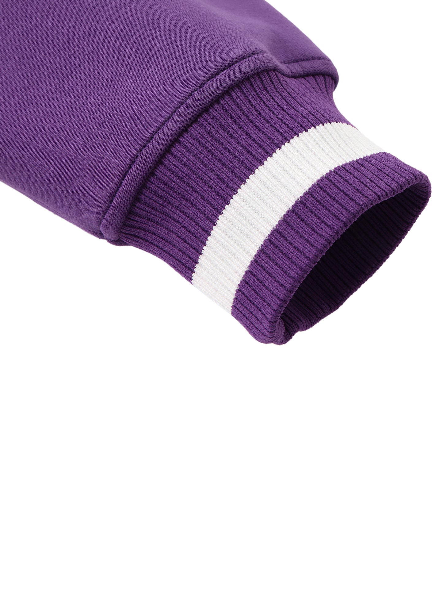 contrast piping zip bomber jacket