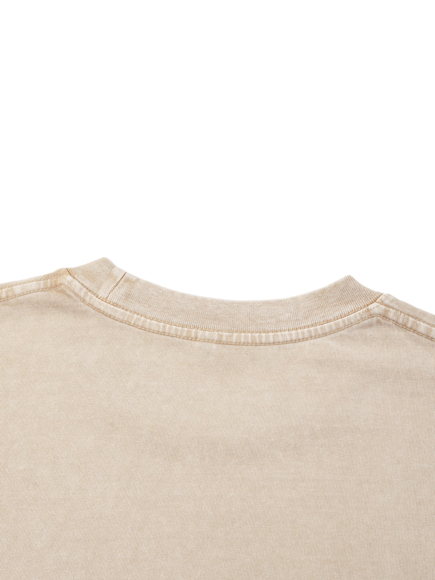 mineral wash boxy cotton t-shirt