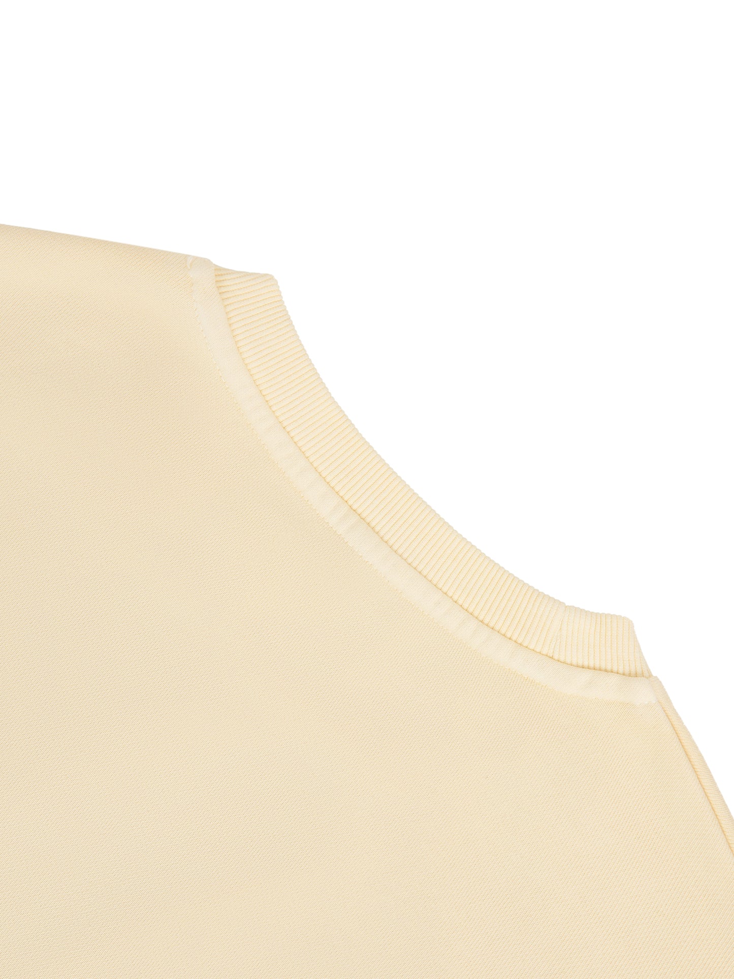 vintage washed cropped sweatshirt