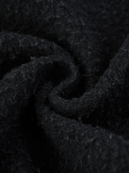 Vintage Washed Fleece Baseball Jacket