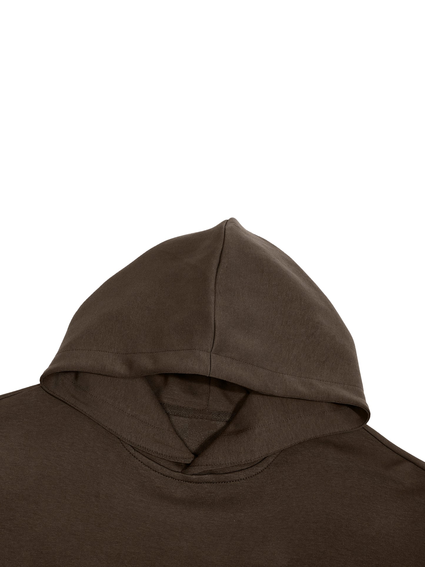 boxy cinched hem hoodie