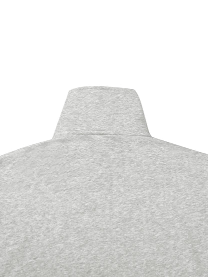 Quarter-Zip Drop Shoulder Sweatshirt