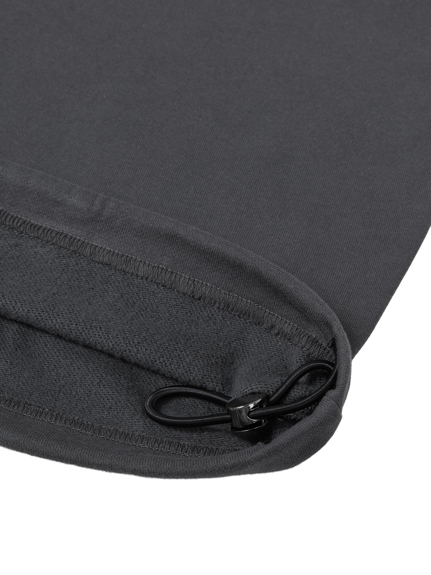 essential heavyweight oversized drawstring hem hoodie