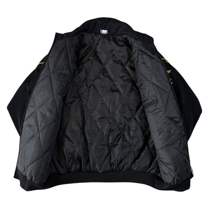 Subaru Embroidered F1 Nascar Vintage Racing Jacket - Black