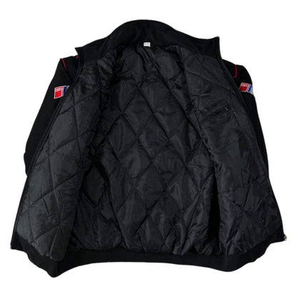 Audi Embroidered F1 Nascar Vintage Racing Jacket - Black